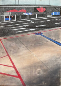 Toute-Direction-2,-technique-mixte-sur-carton,-cm.-70x50,-2026